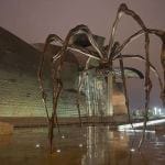 The spider sculpture Maman by Louise Bourgeois in Bilbao