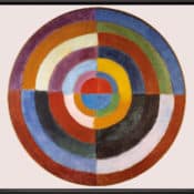 &quot;Disque (Le Premier Disque)&quot; (1913) by Robert Delaunay, limited Giclée reproduction