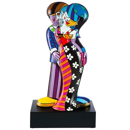 Porcelain sculpture &quot;Tonight&quot; by Romero Britto, limited edition