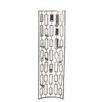 J-Line Elegante Wanddekoration mit Spiegeln & Teelichthaltern aus Metall, groß