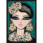 Limitiertes Akustikbild "Allure" (140x198cm) – Textilkunst auf Keilrahmen gespannt, schallabsorbierend