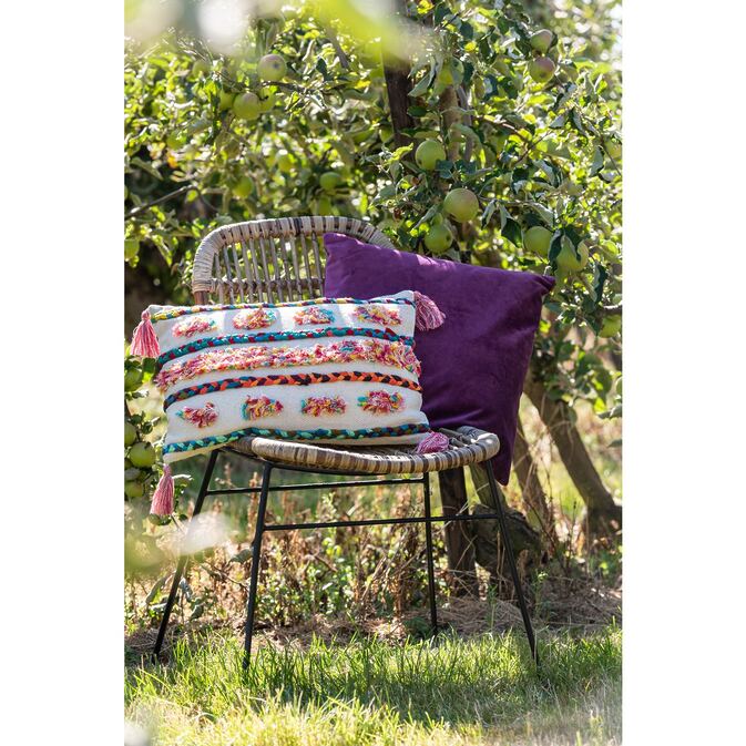 J-line rattan chair &quot;Billie Banana Leaves&quot;-natural product combined with a tropical ambience-Image 9