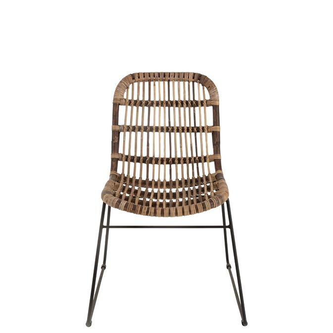 J-line rattan chair &quot;Billie Banana Leaves&quot;-natural product combined with a tropical ambience-Image 2