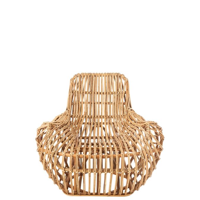 J-Line Cozy rattan armchair &quot;Ana&quot;, handmade network-Figure 2