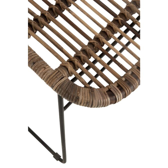 J-line rattan chair &quot;Billie Banana Leaves&quot;-natural product combined with a tropical ambience-Image 6