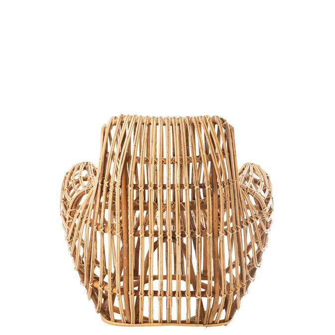 J-Line Cozy rattan armchair &quot;Ana&quot;, handmade network-Figure 4