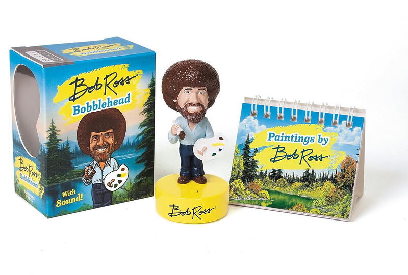 Bob Ross Wockelkopf figure with sound