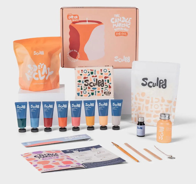 Gift idea for creative: Sculpd candle manufacturing set