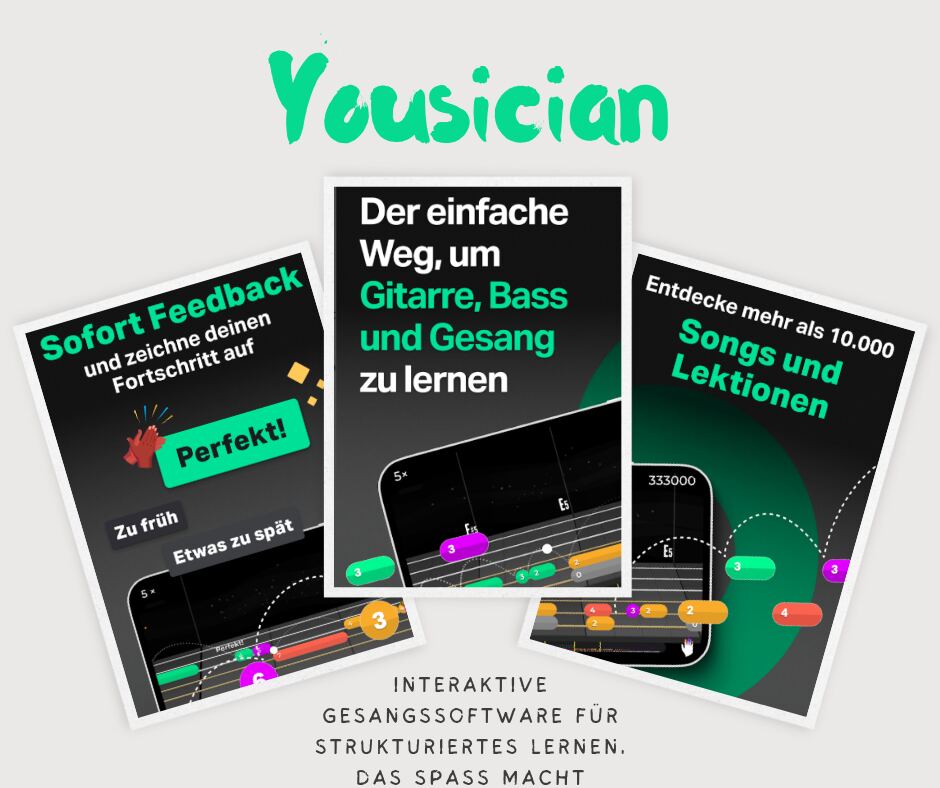 Yousician | Lerne Gitarre, Klavier, Ukulele mit den Songs, die du liebst.