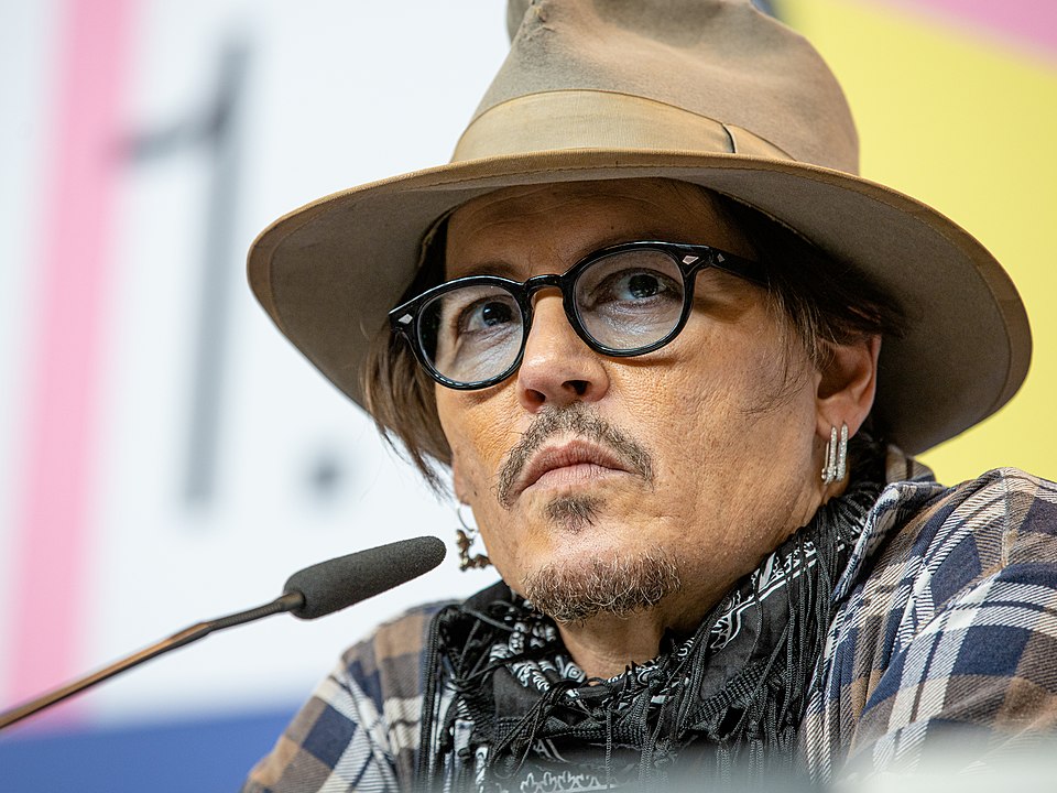 The actor Johnny Depp at the Berlinale 2020