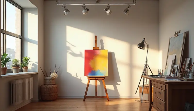 Die optimale Beleuchtung im Künstlerstudio beginnt damit, die Grundlagen des Lichts zu verstehen.