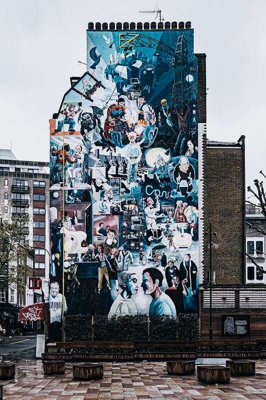 Street-Art und Murals sind fest im Londonder Stadtbild verankert.