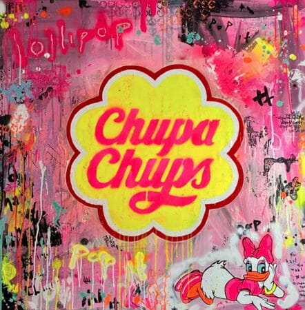 Urban Art "Lollipop" (2021) von Marvin Wagner (Original / Unikat)