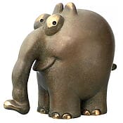 Bronze-Skulptur "Ottifant" von Otto Waalkes