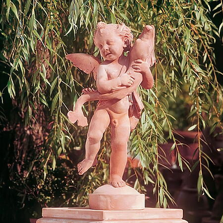Figure d&#39;Engel &quot;Angelo&quot; - Pute de Verrocchio d&#39;Immueta -Terracotta