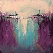 Constance Renken: &quot;Une belle pause&quot; (2024) (originale / unique), peinture acrylique abstraite sur un cadre de civière