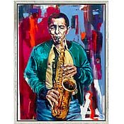 "Art Pepper" von Jürgen Born, limitierte Giclée Fine Art Print Edition